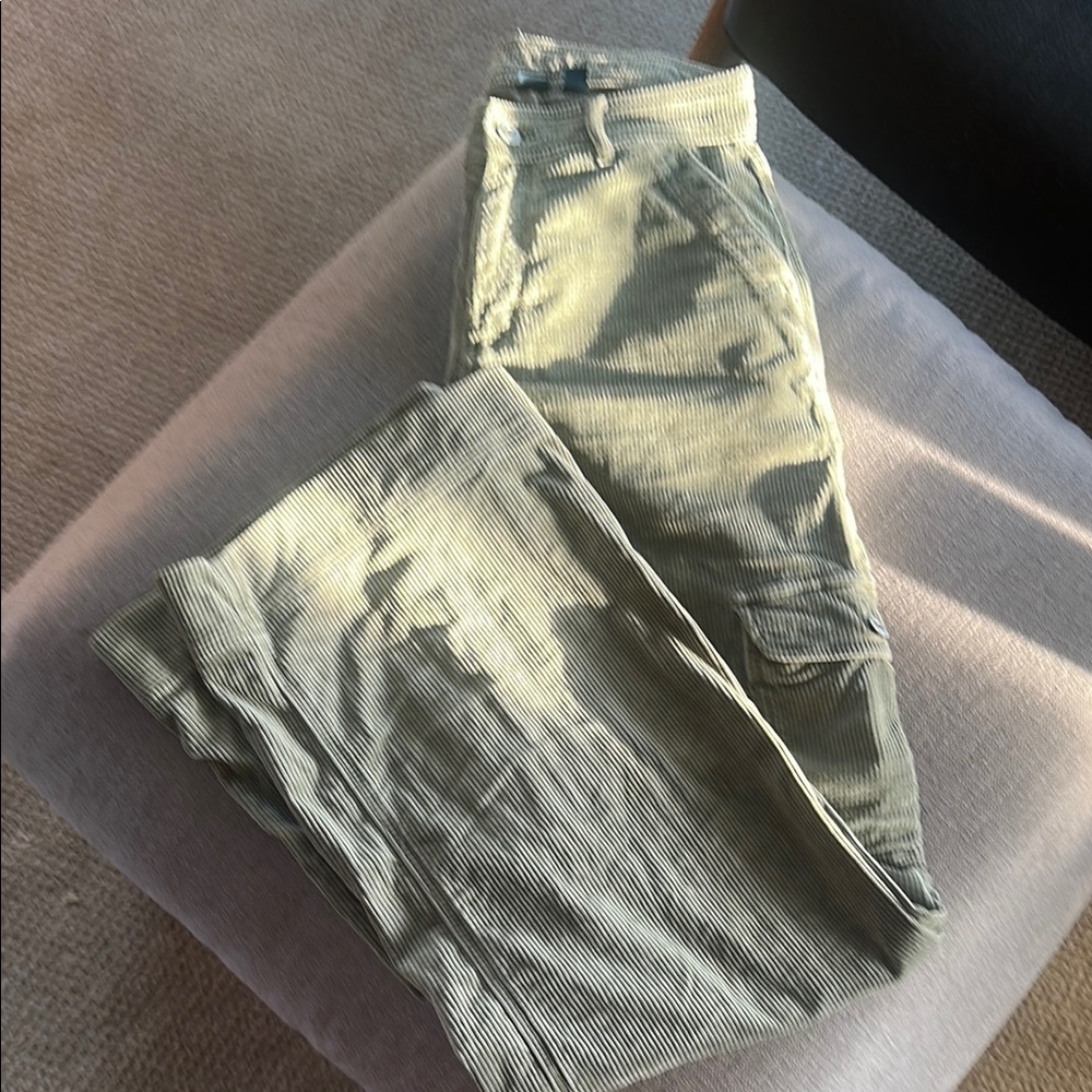American Eagle Outfitters cargo corduroy pants